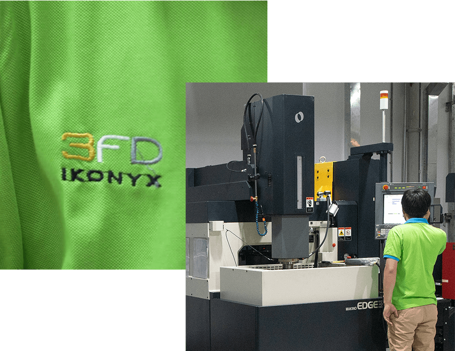 3fD works with its sister company IKONYX to provide a seamless design-to-box service.